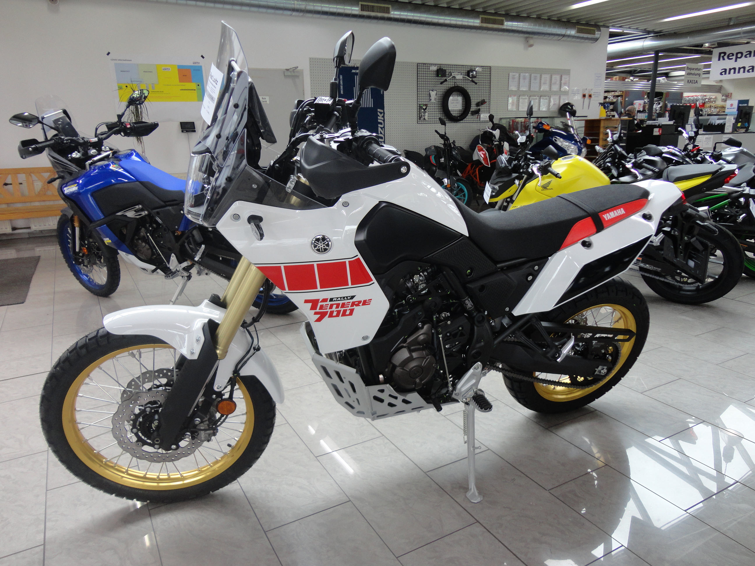 YAMAHA NEU-YAMAHA TENERE 700 RALLY EDITION Modell 2023